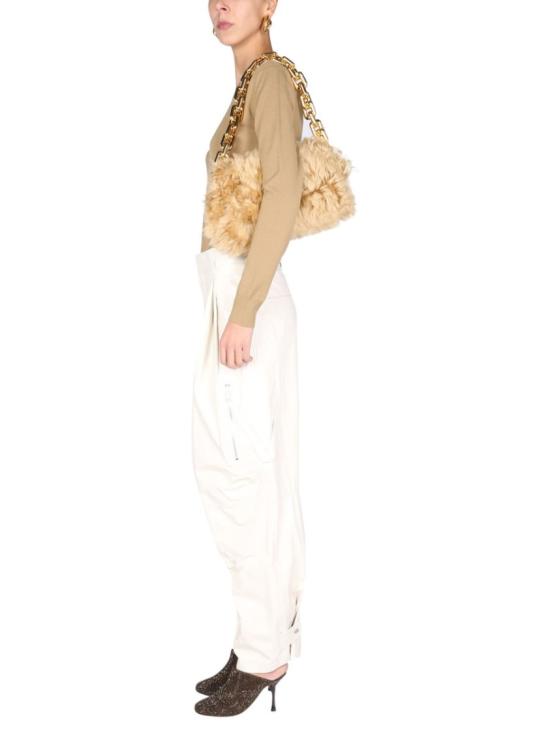  보테가베네타 스트레이트 팬츠 679848 V1CY09908 White - BOTTEGA VENETA