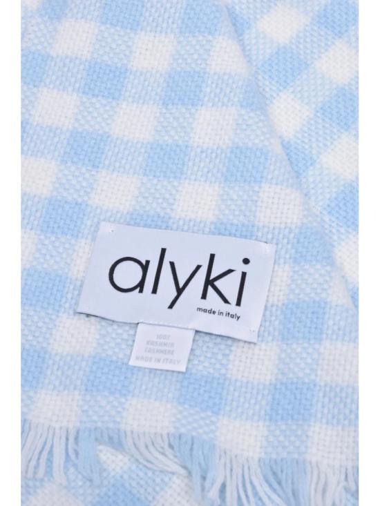  That's Alyki 머플러/스카프 캐시미어 스카프 - 화이트/라이트 블루 - OTHER BRANDS