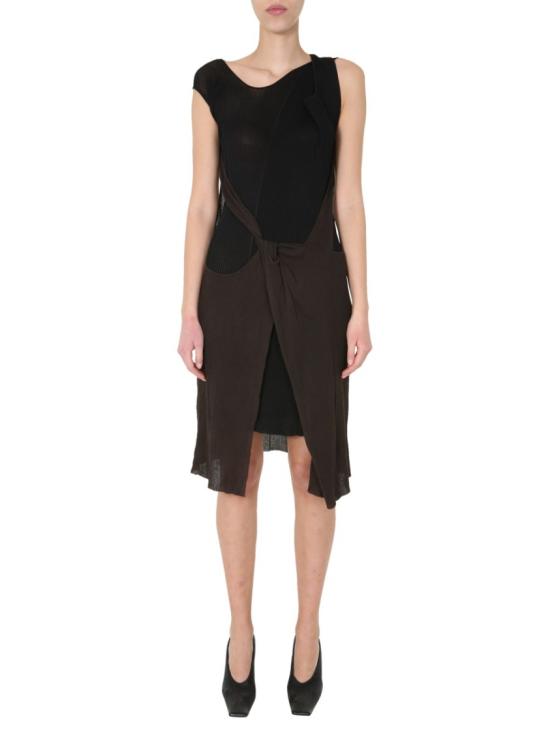  보테가베네타 미디 원피스 621282 VKTP02005 Brown