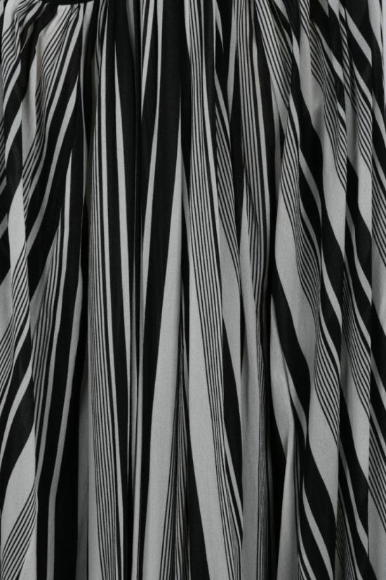  필로소피 롱 원피스 브이넥 롱드레스 화이트/블랙 - PHILOSOPHY