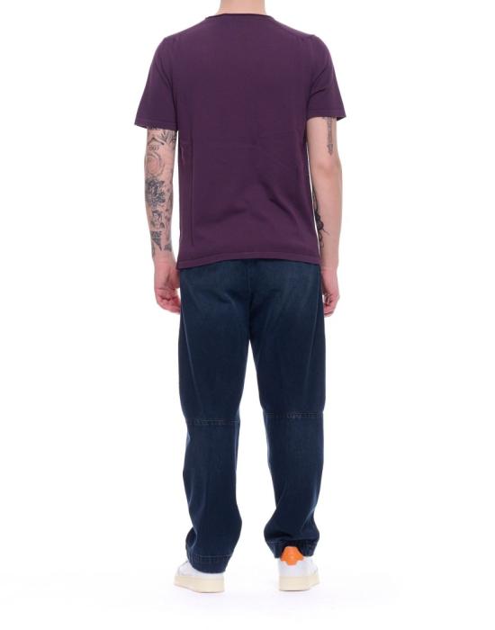 26FW 파브리지오 델 칼로 반팔 티셔츠 FF3021 Purple - FABRIZIO DEL CARLO