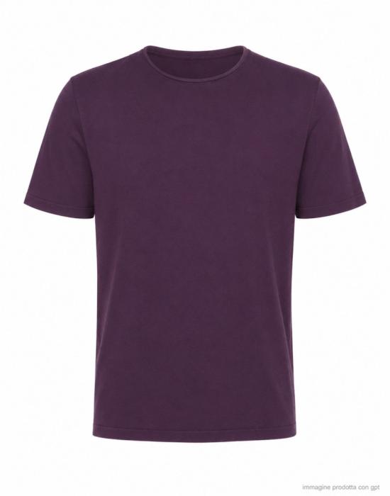 26FW 파브리지오 델 칼로 반팔 티셔츠 FF3021 Purple