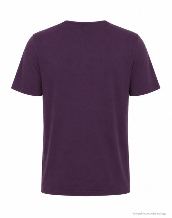 26FW 파브리지오 델 칼로 반팔 티셔츠 FF3021 Purple - FABRIZIO DEL CARLO
