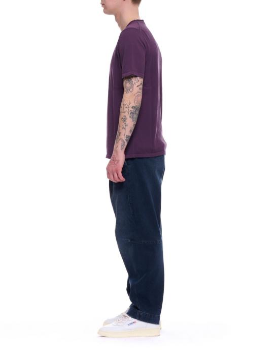 26FW 파브리지오 델 칼로 반팔 티셔츠 FF3021 Purple - FABRIZIO DEL CARLO