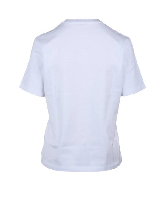 25SS 살바토레 페라가모 반팔 티셔츠 흰색 면 티셔츠 - SALVATORE FERRAGAMO