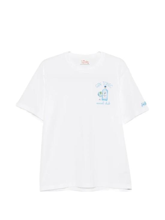 26SS 세인트바쓰 반팔 티셔츠 POT0001 07962L SOCIAL GIN 01N EMB