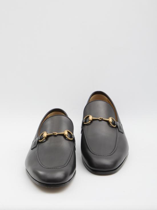  구찌 조던 레더 로퍼 406994BLM00 1000 BLACK - GUCCI