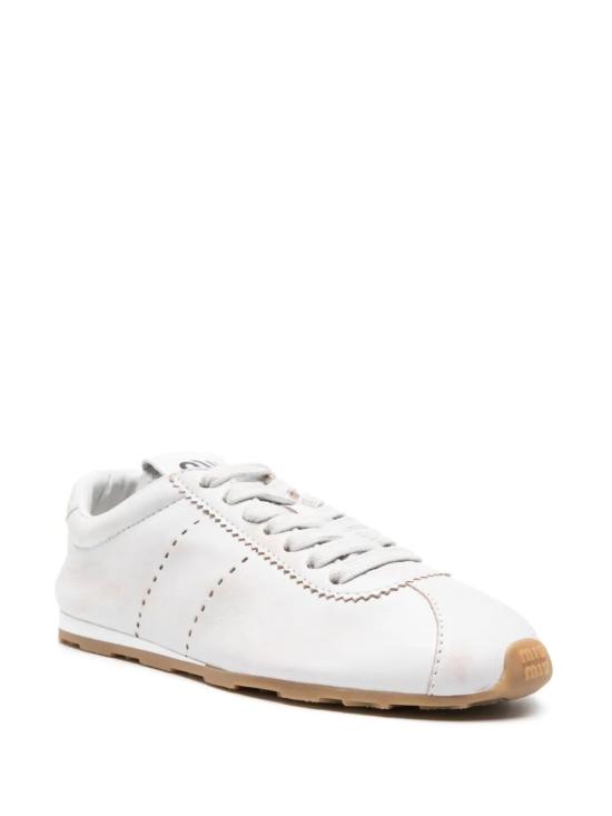  미우미우 플룸 블리치 스니커즈 5E114EF0053H02 F0009 WHITE - MIU MIU