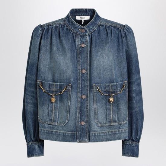 26SS 끌로에 데님 자켓 CH26SDV09258 4A1 BLUE