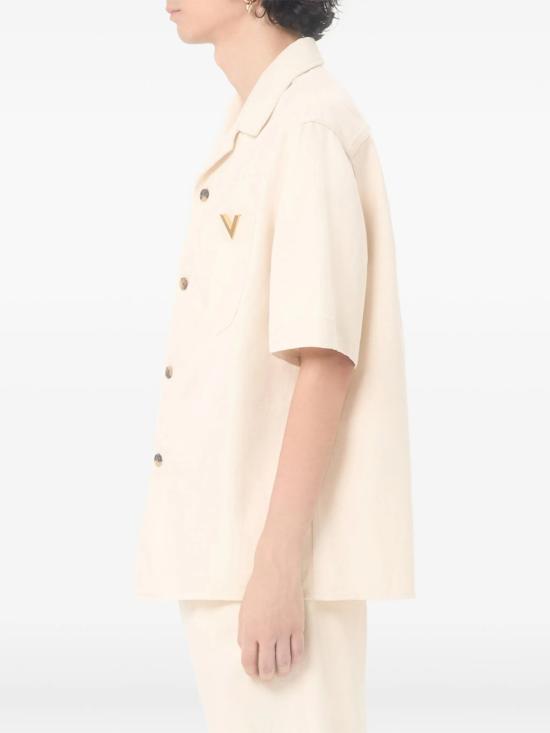 26SS 발렌티노 가라바니 반팔 셔츠 VDBA10B9W A03 NUDE NEUTRALS - VALENTINO GARAVANI