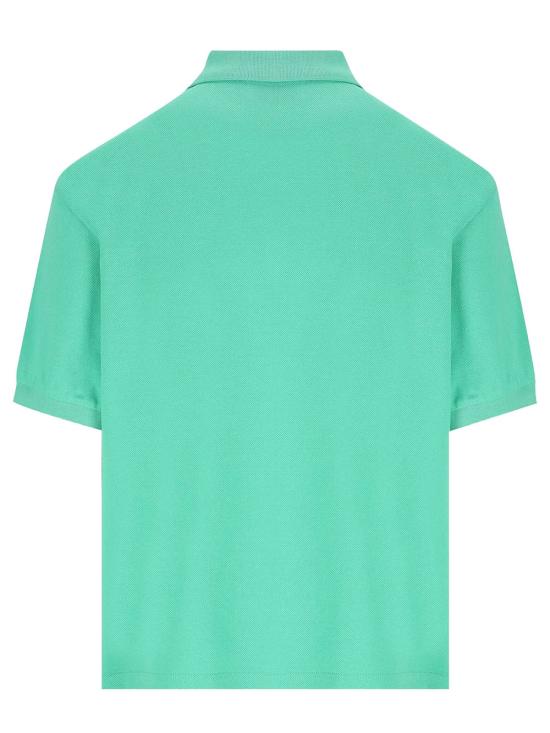 26FW 미우미우 폴로 티셔츠 MJN535SOOO14RW F0223 GREEN - MIU MIU