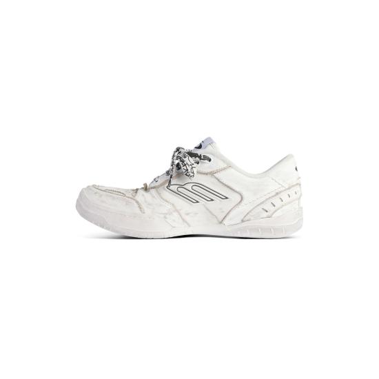 26SS 발렌시아가 햄튼스 미디움 원 아웃 스니커즈 841763WCURS9000 WHITE - BALENCIAGA