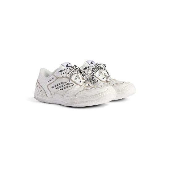 26SS 발렌시아가 햄튼스 미디움 원 아웃 스니커즈 841763WCURS9000 WHITE - BALENCIAGA
