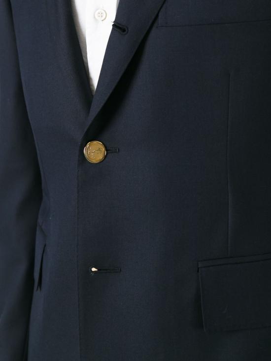 26FW 톰브라운 클래식 트윌 울 스포츠 코트 MJC001A00626 415 BLUE - THOM BROWNE