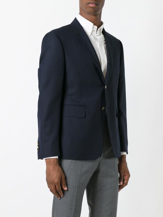 26FW 톰브라운 클래식 트윌 울 스포츠 코트 MJC001A00626 415 BLUE - THOM BROWNE