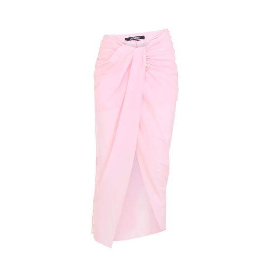 26SS 자크뮈스 롱 스커트 SKW00084BW00565 410 PINK