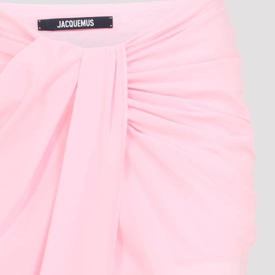 26SS 자크뮈스 롱 스커트 SKW00084BW00565 410 PINK - JACQUEMUS