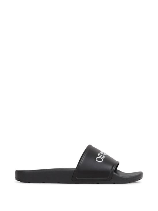 26SS 오프화이트 뮬/슬리퍼 OMIU002S26MAT002 1001 BLACK