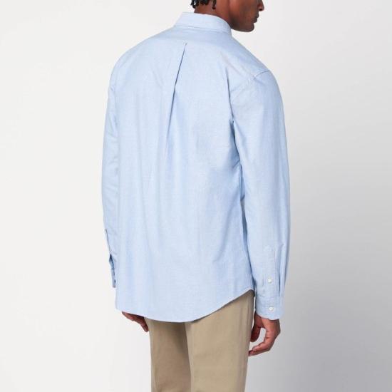 26FW 폴로 랄프로렌 컬러 포니 자수 커스텀 핏 버튼 다운 셔츠 710792041002CO BL LIGHT BLUE - POLO RALPH LAUREN