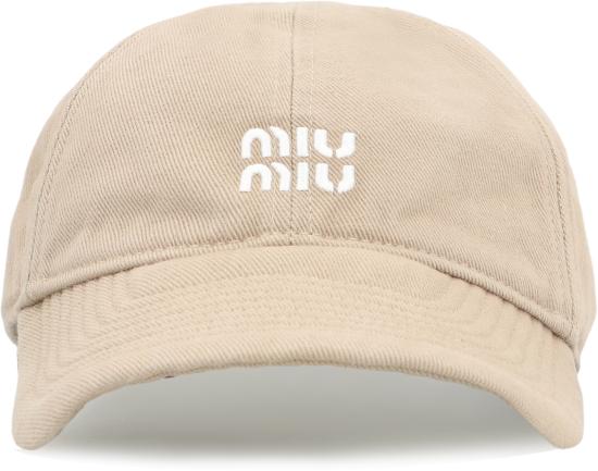 26FW 미우미우 플리스 베이스볼 캡 플리스 베이스볼 캡 5HC3692CR1 F0D2X BEIGE - MIU MIU