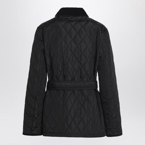 26FW 버버리 칠턴 퀼팅 자켓 8110378166468 A1189 BLACK - BURBERRY