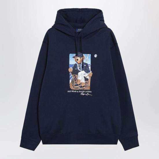 26FW 폴로 랄프로렌 후드 티셔츠 710B21811001CO NB BLUE