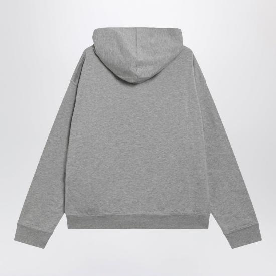 26FW 미우미우 후드 티셔츠 MJLA63OOO192D F0031 GREY - MIU MIU