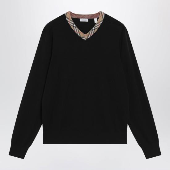 26FW 버버리 스웨터 8127128176384 A1189 BLACK