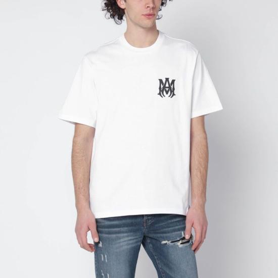 26FW 아미리 반팔 티셔츠 AMJYTE1074CO 100 WHITE
