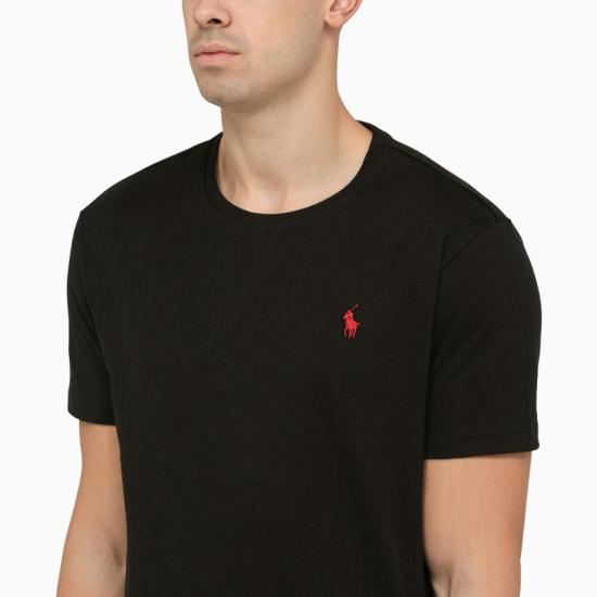 26FW 폴로 랄프로렌 반팔 티셔츠 710680785001CO BLK BLACK - POLO RALPH LAUREN