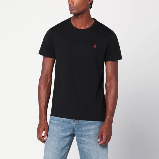 26FW 폴로 랄프로렌 반팔 티셔츠 710680785001CO BLK BLACK