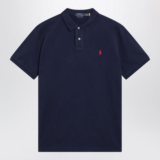 26FW 폴로 랄프로렌 폴로 티셔츠 710782592008CO NN BLUE