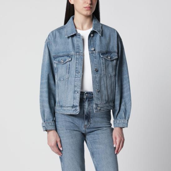 26SS 애니빙 데님 자켓 A0112155CO WHD39 LIGHT BLUE