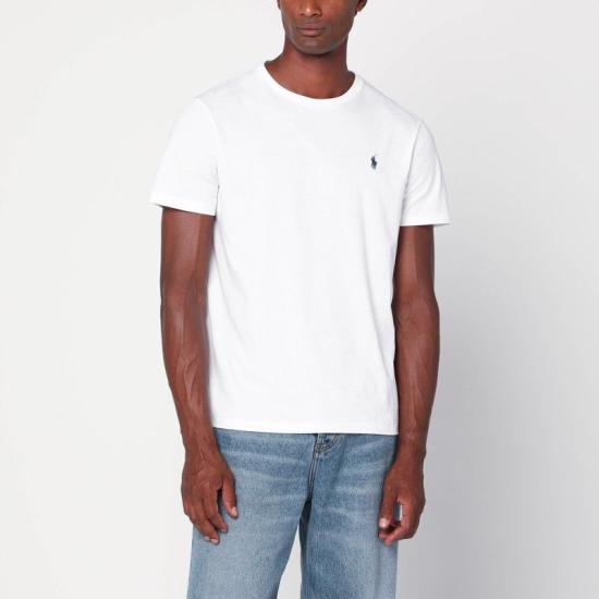26FW 폴로 랄프로렌 반팔 티셔츠 710680785003CO WHT WHITE