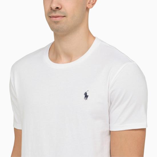 26FW 폴로 랄프로렌 반팔 티셔츠 710680785003CO WHT WHITE - POLO RALPH LAUREN