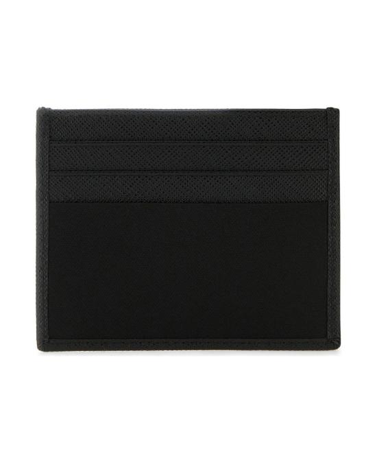 26FW 프라다 리나일론 사피아노 레더 카드 홀더 2MC0252DMH F0002 BLACK - PRADA