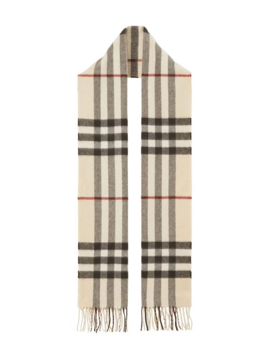 26FW 버버리 체크 캐시미어 스카프 8077884110106 A1450 GREY - BURBERRY