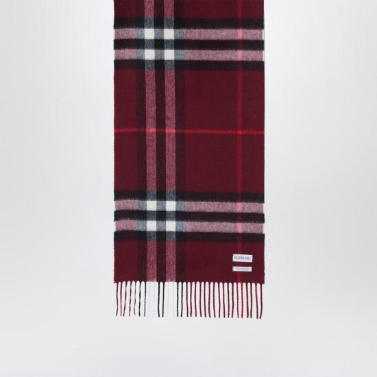 26FW 버버리 체크 캐시미어 스카프 8112639110106 A1308 RED - BURBERRY