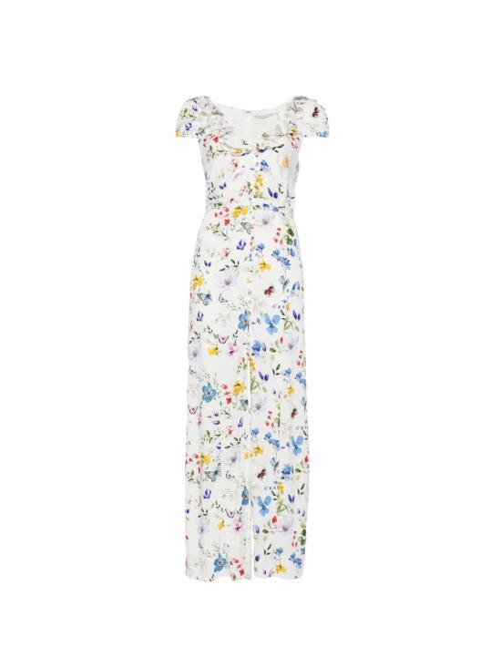 26SS 앨리스 앤 올리비아 롱 원피스 CC603P22554W125 WHITE