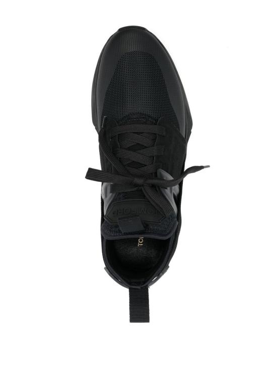 26SS 톰포드 JAGO 자고 네오프렌 스웨이드 스니커즈 J1100TOF001N3NN01 BLACK - TOMFORD