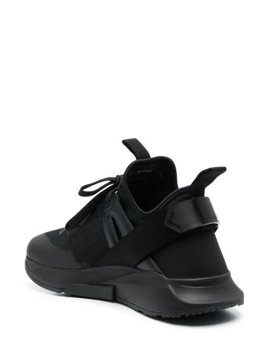 26SS 톰포드 JAGO 자고 네오프렌 스웨이드 스니커즈 J1100TOF001N3NN01 BLACK - TOMFORD