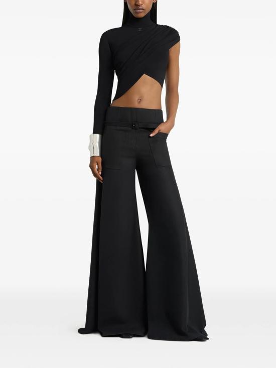 26SS 쿠레쥬 반팔 티셔츠 226JTO534JS01459999 NERO - COURREGES