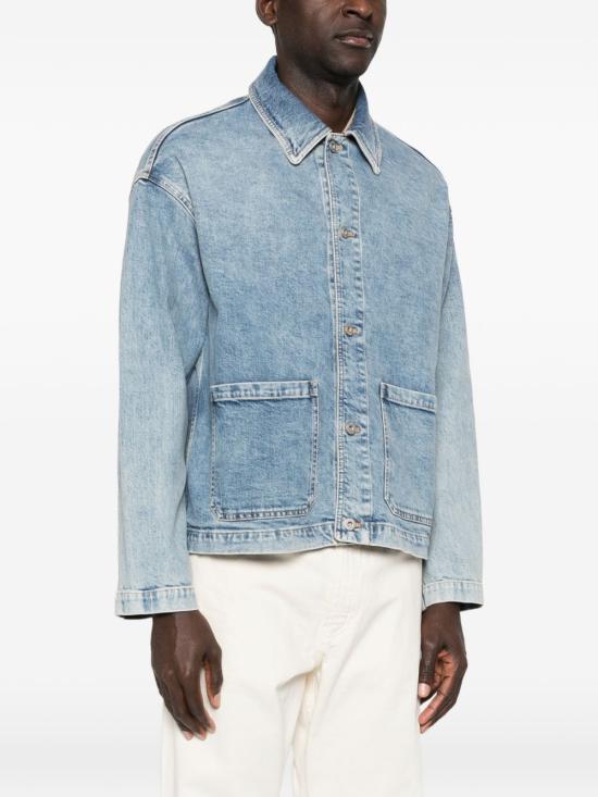 26SS 엠포리오 아르마니 자켓 EM004722AF23101MB003 AZZURRO - EMPORIO ARMANI