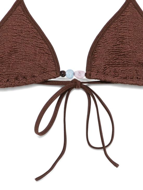 26SS 훈자 지 비키니 수영복 BGINABDDMETALLICCHOCOLATE MARRONE - HUNZA G