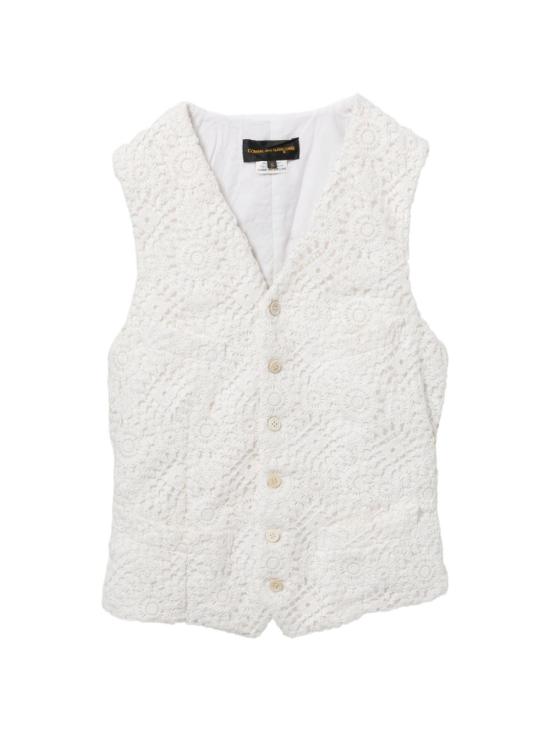 26SS 꼼데가르송 베스트 GQV0010511 BIANCO