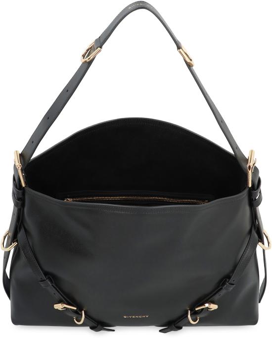 26SS 지방시 부아유 샤이니 레더 미디움 백 BB5131B2AE001 BLACK - GIVENCHY