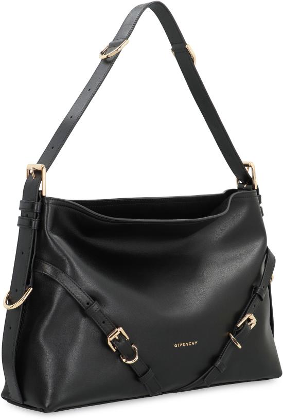 26SS 지방시 부아유 샤이니 레더 미디움 백 BB5131B2AE001 BLACK - GIVENCHY