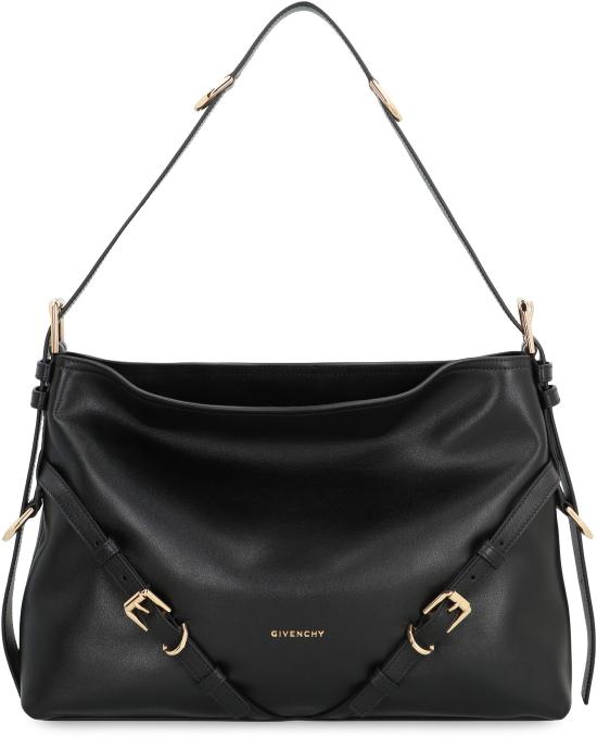 26SS 지방시 부아유 샤이니 레더 미디움 백 BB5131B2AE001 BLACK - GIVENCHY