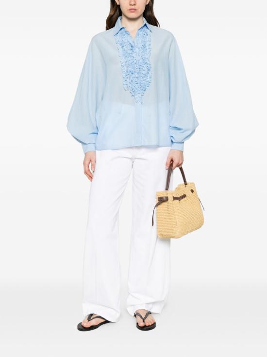 26SS 소수 블라우스 212MS1213LBL AZZURRO - SOSUE