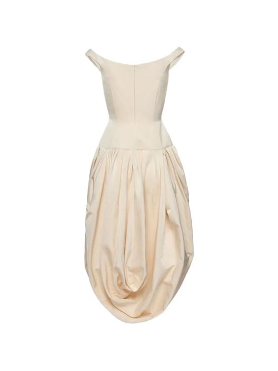 26SS 마그다뷰트림 미디 원피스 268426CREAM BEIGE - MAGDA BUTRYM